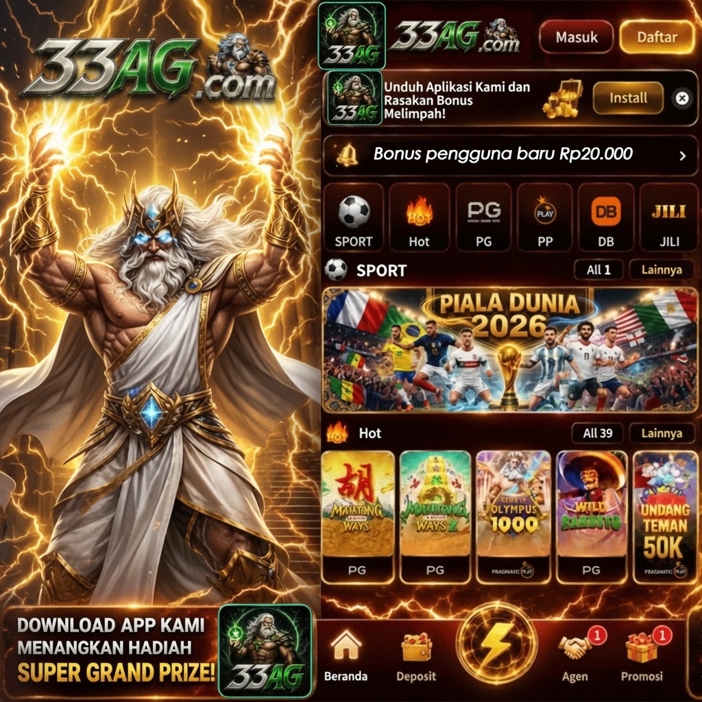 33AG - Jelajahi Ragam Slot Online dengan Tema Menarik