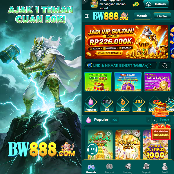 BW888 - Pilihan Game PG Soft untuk Penggemar Slot Online