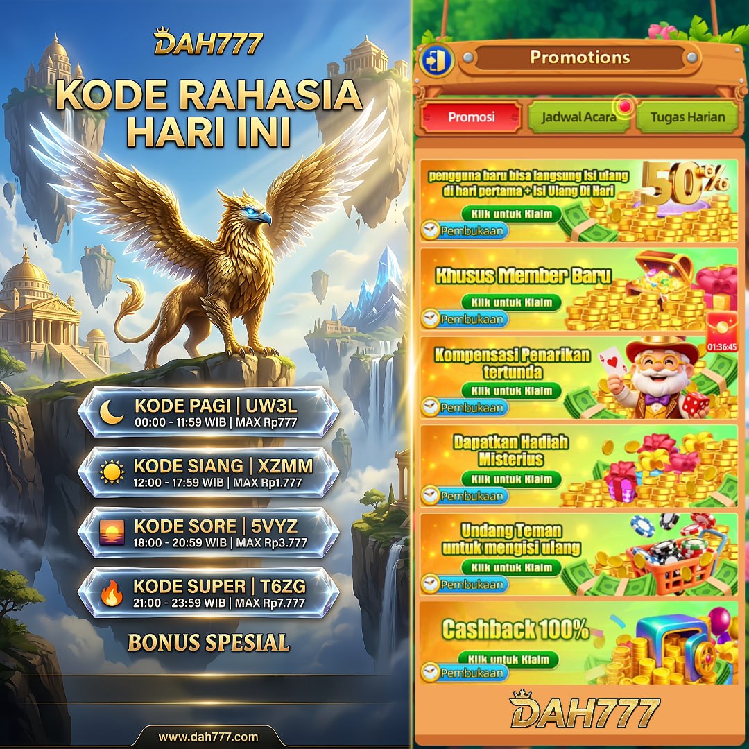 DAH777 - Portal Hiburan Game Online Mobile Resmi & Terpercaya