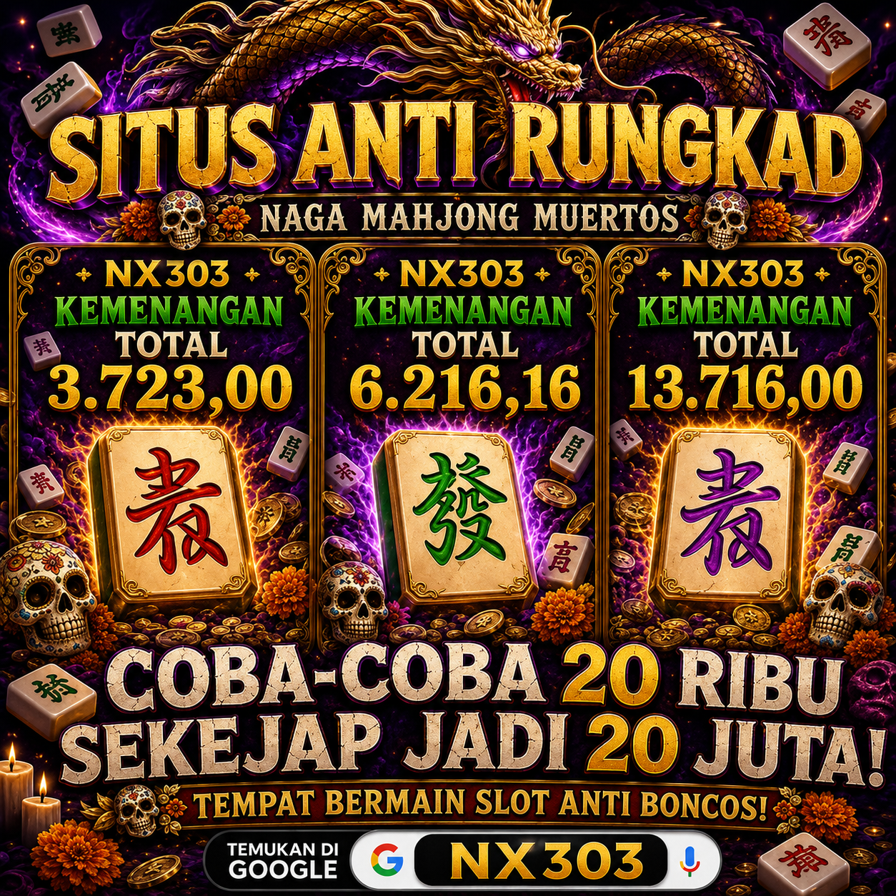 NX303 - Destinasi Slot Online Indonesia dengan Ragam Tema Menarik