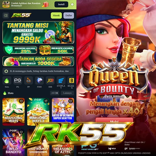 RK55 - Platform Game Online dengan Beragam Pilihan Permainan Seru